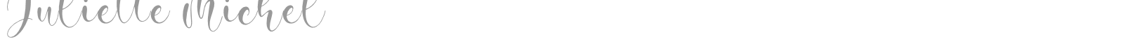 Juliette Michel font preview